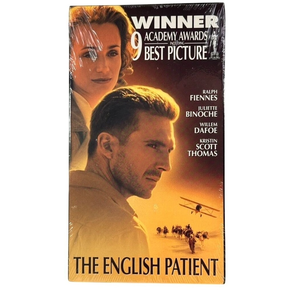 The English Patient‎ VHS 1996 Sealed Best Picture Winner Ralph Fiennes